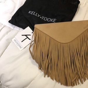Brand New Suede Fringe Purse